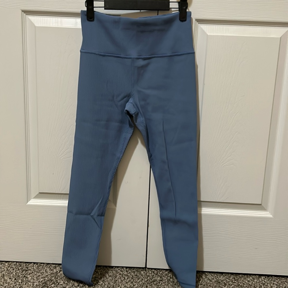 athleta ribbed leggings